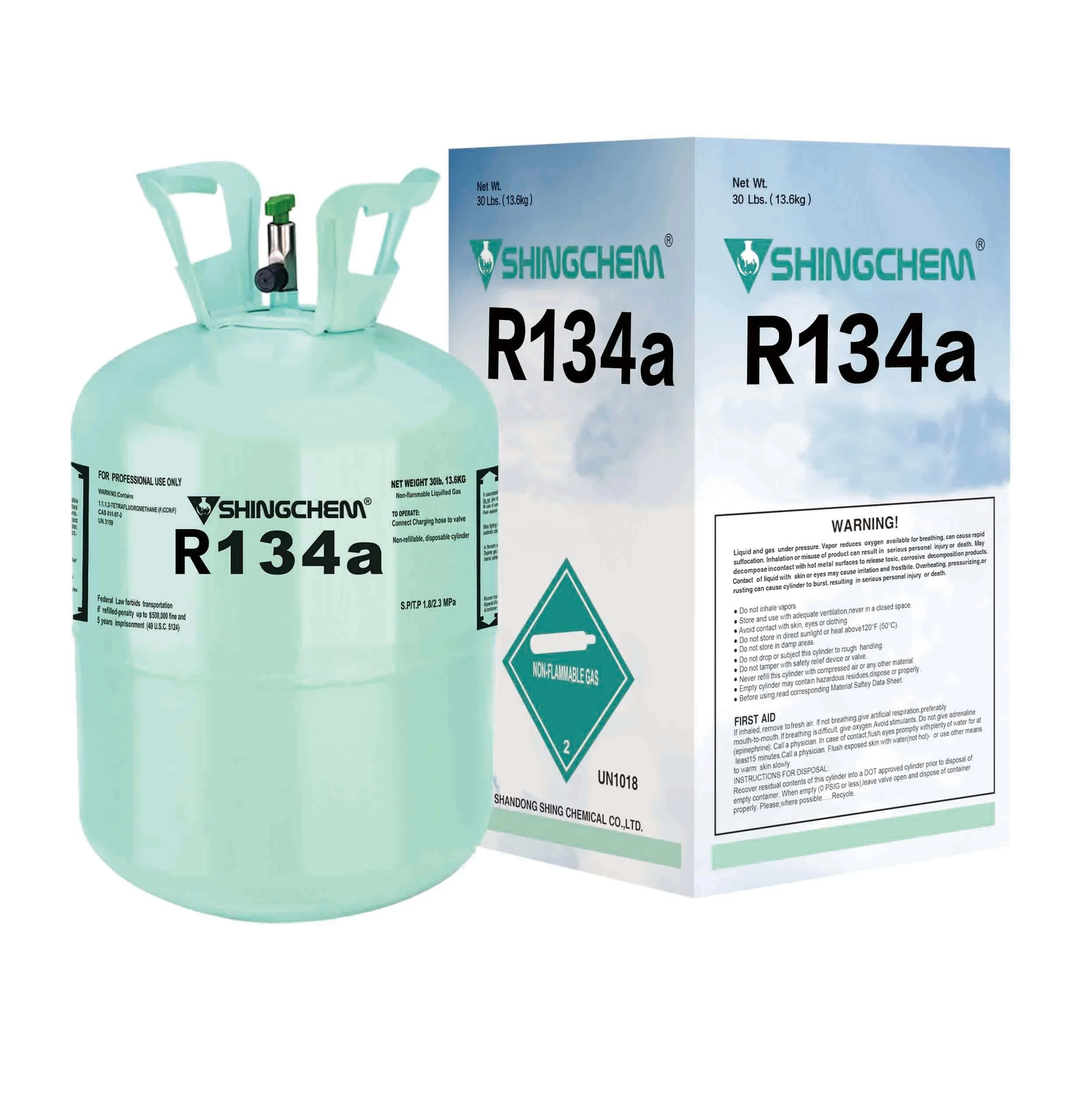 Refrigerant Gas R134a - Buy Refrigerant Gas R134a,R134a Refrigerant For ...