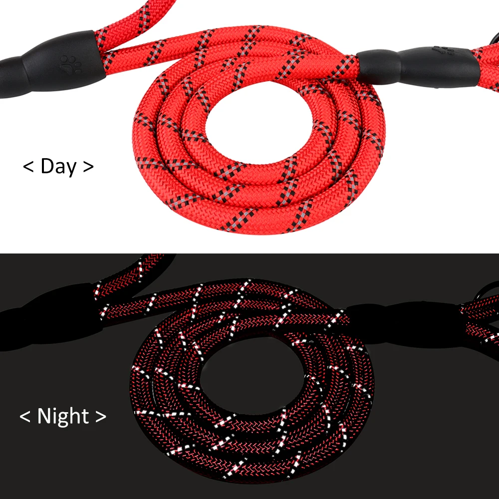 Strong Large Reflective Nylon Braided Climbing Rope Dog Leash Buy