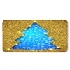 Custom cheap microfibre children's Christmas tree cartoon long bath mat