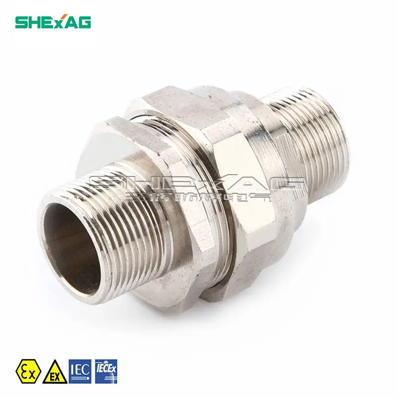 Explosionproof Metal Union Coupling For Steel Pipe Connecting Ip66