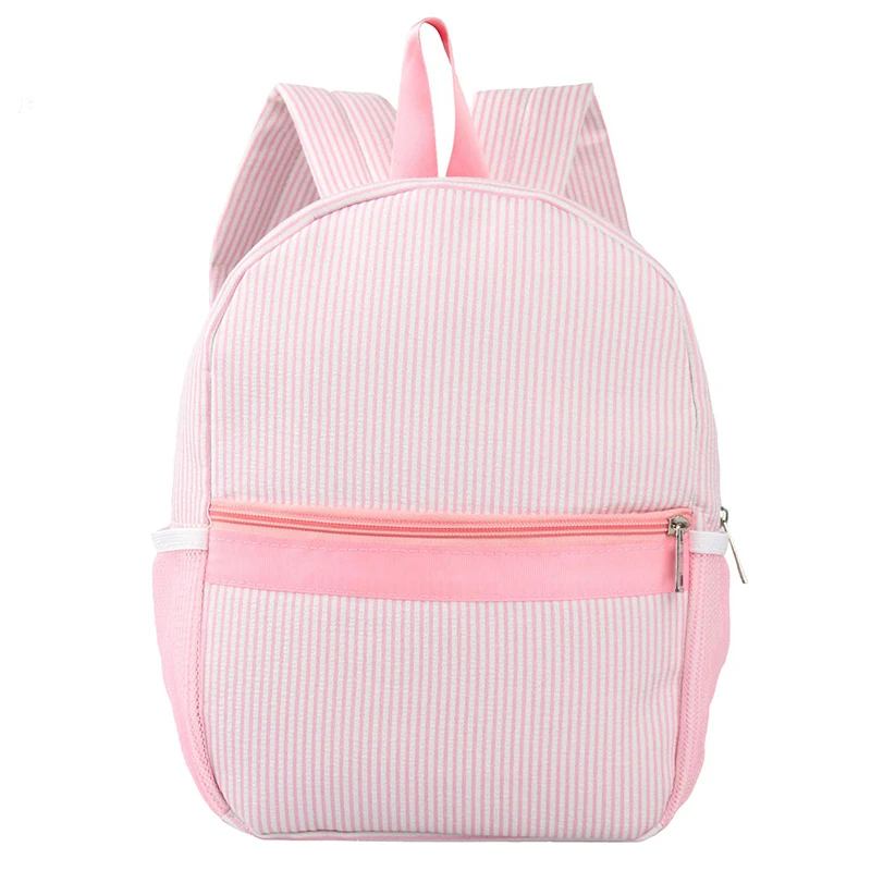 Wholesale Custom Fashion School Bags Kids Backpack Children Stripe