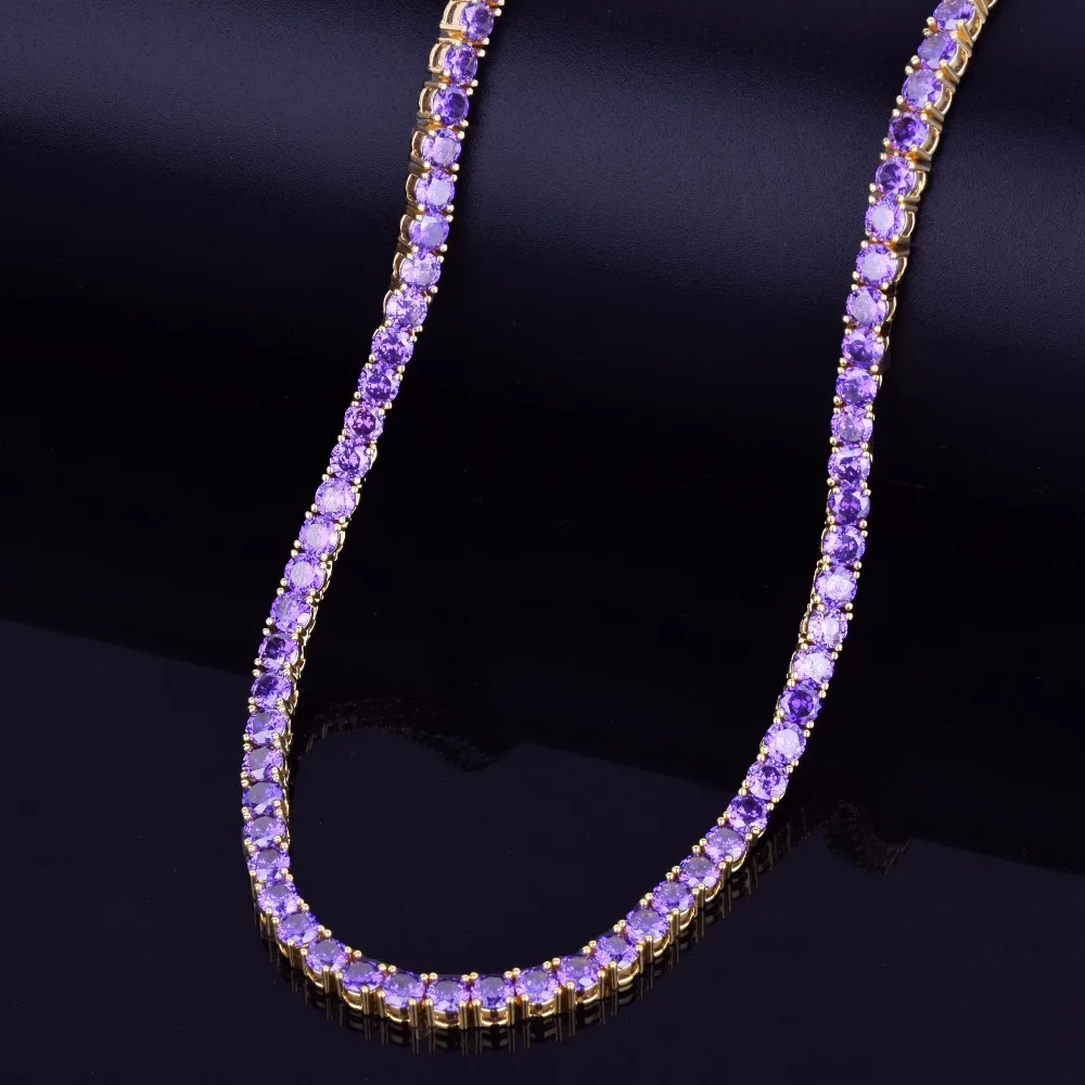 purple diamond chain