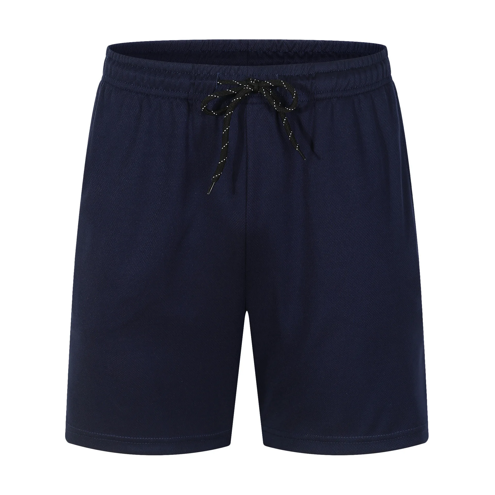 Schnelltrocknende Shorts für Herren in Volltonfarbe, reine Farbe, Strandmode, lässig, Sommer, Schwarz, Mann, Badeshorts, Großhandel581_voghion.com