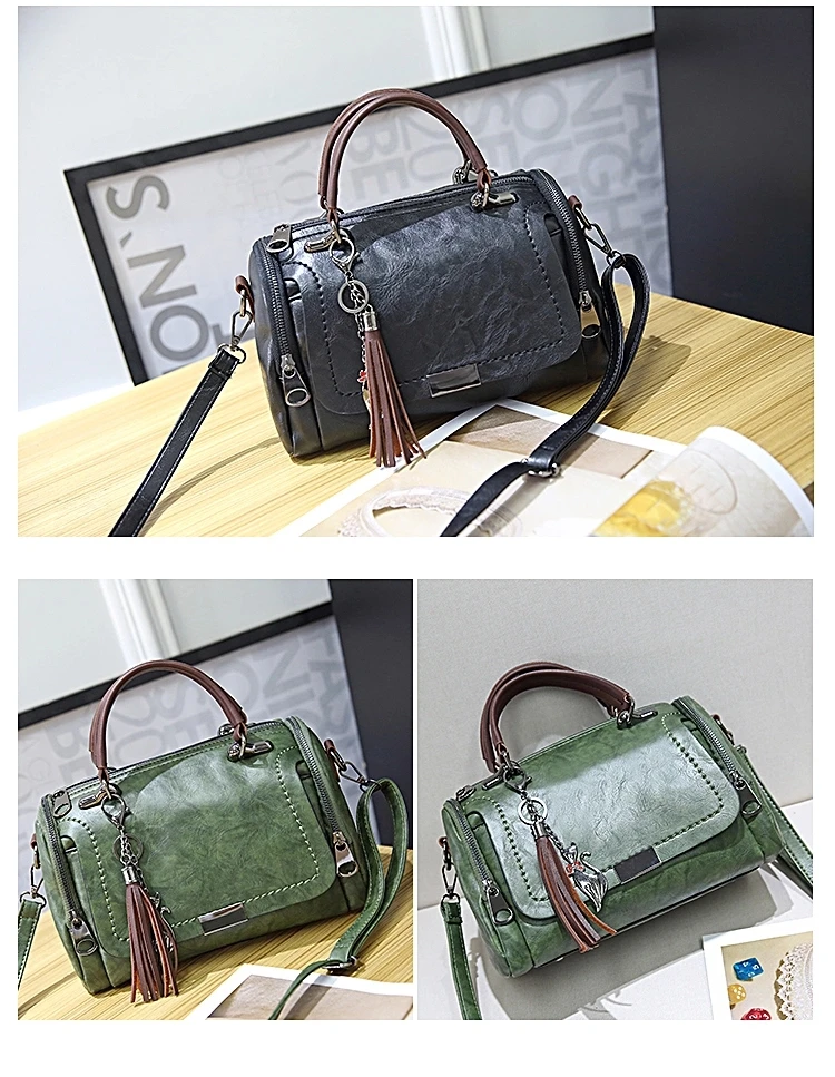 Free Sample New Style Ladies Jing Pin Leather Bags Women Handbags