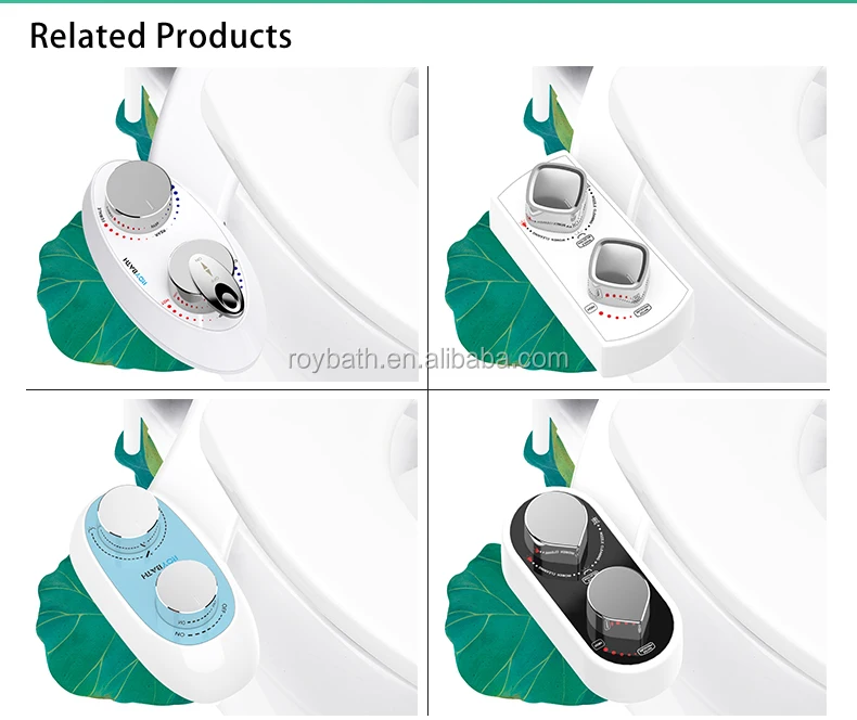 Nonelectric Bidet Toilet Seat Attachment Bidet Attachment Retractable