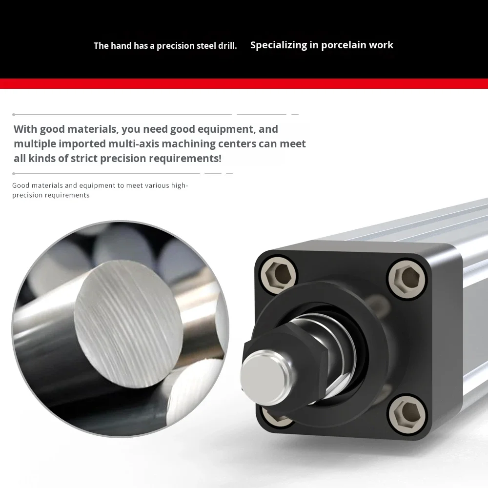 product 45 servo electric cylinder automatic telescopic push rod high precision silent reciprocating stepper for robot-15