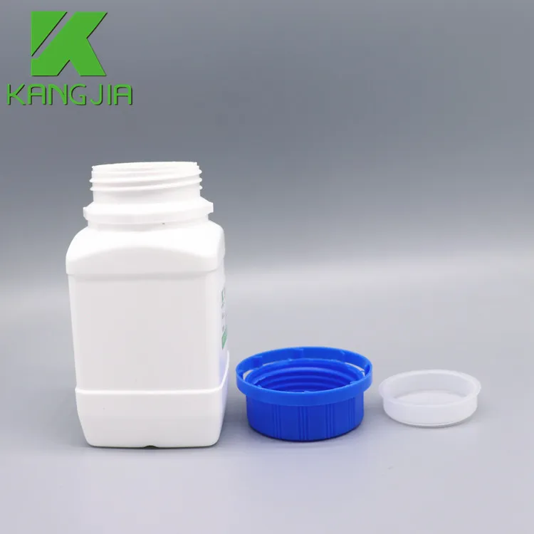 250ml Square Reagent Plastic Bottles For Powder Wide Mouth - Buy