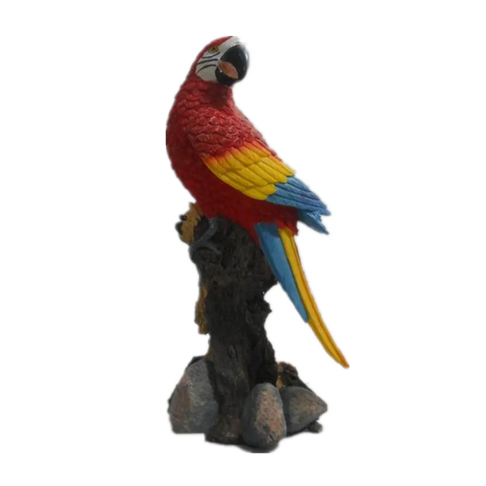 resin parrot figurines