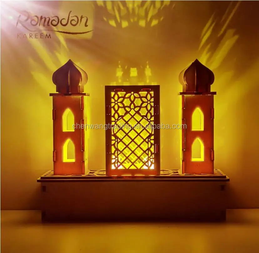 New Wholesale Eid Mubarak Decorations Eid Adha Wood Eid Mubarak Led Lights  - Buy Wood Eid Mubarak,Eid Mubarak Led Lights,Eid Mubarak Decorations  Product on 