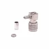 RF connector Mini UHF male plug right angle crimp connector for BT3002/2.5C-2V/FLEX-3/2YCCY cable