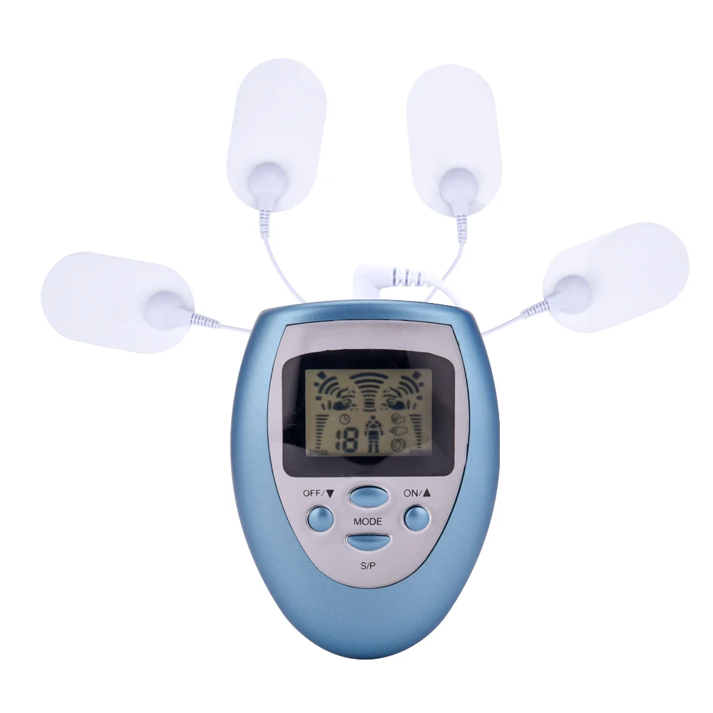 LCD Screen Pain Relief Electric Therapy Pulse Muscle Stimulator Battery Powered Health Care 8 Modes TENS Body Massager.jpg