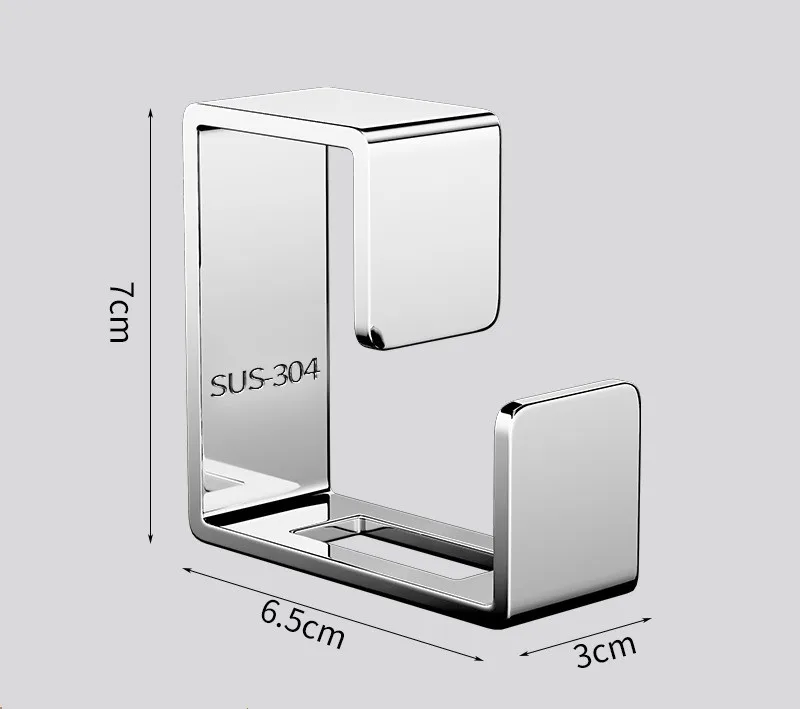 Wallmounted Stainless Steel Washbasin Hook Bathroom Bathroom Washbasin