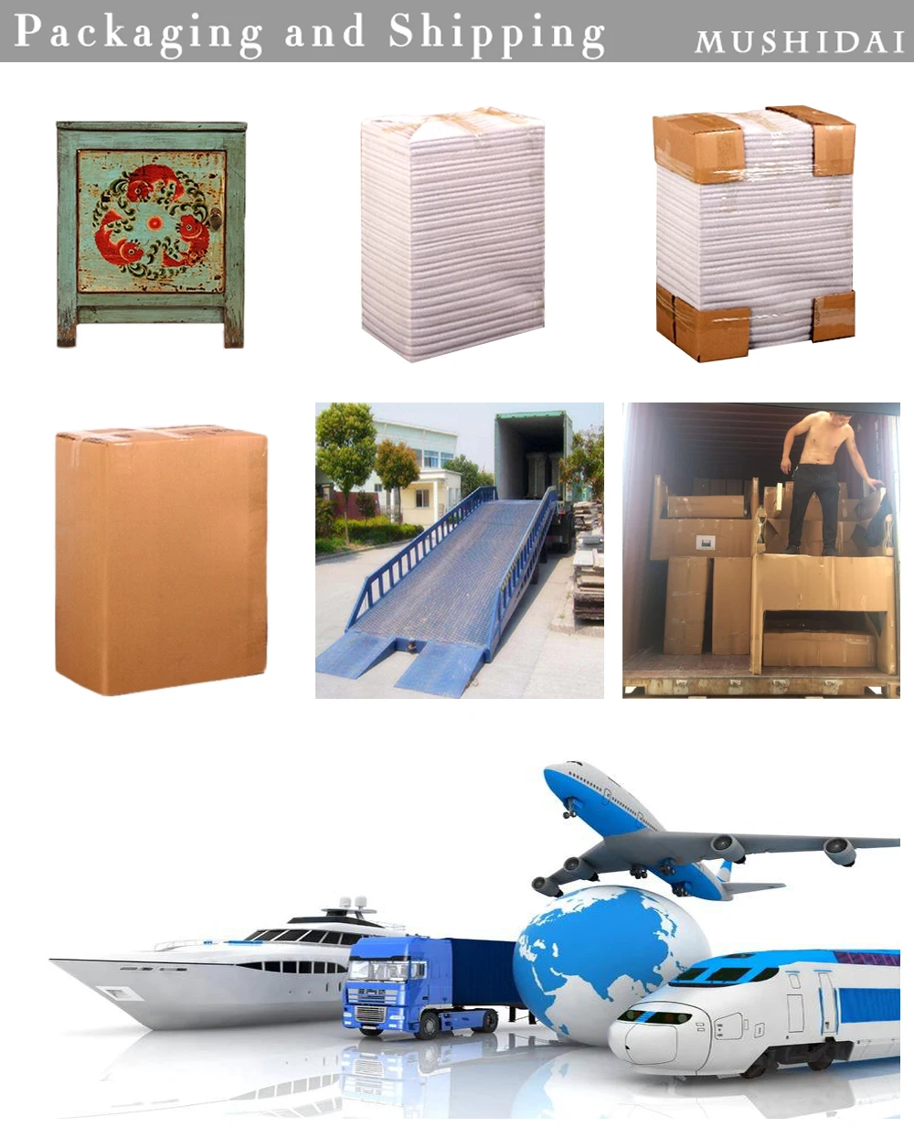packing and shipping