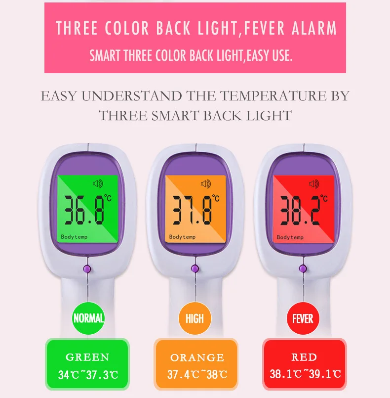 Cheap price Baby Forehead Digital Infrared Thermometer for Human Body Temperature