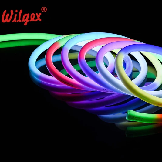 Changeable Waterproof Flexible Best Selling LED Square Rope Light IP65 20M