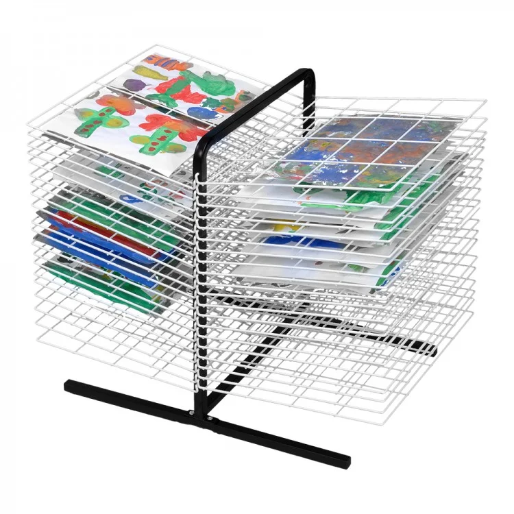Mobile Art Drying Rack Metal Wire Art Drying Display Rack - Buy Art