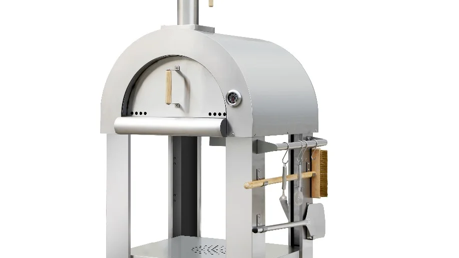 Hyxion Gas And Wood Fired Stainless Steel Pizza Oven For Outdoor Buy
