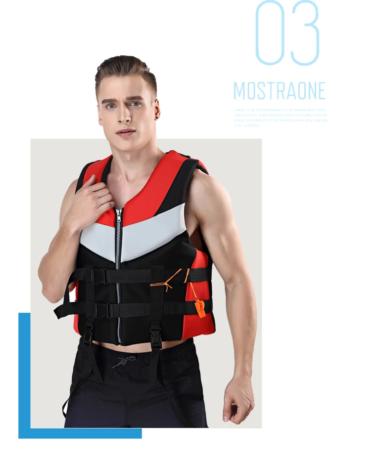 Simple And Practical Life Jacket Adult And Children New Neoprene Life