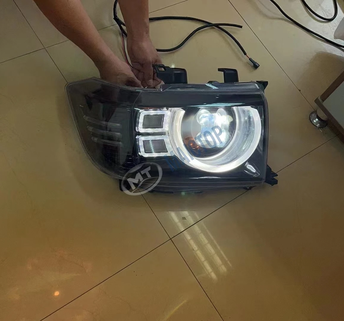 Maictop Car Accessories Modified Led Headlight For Land Cruiser 79 75 Series Lc79 Fj79 Head