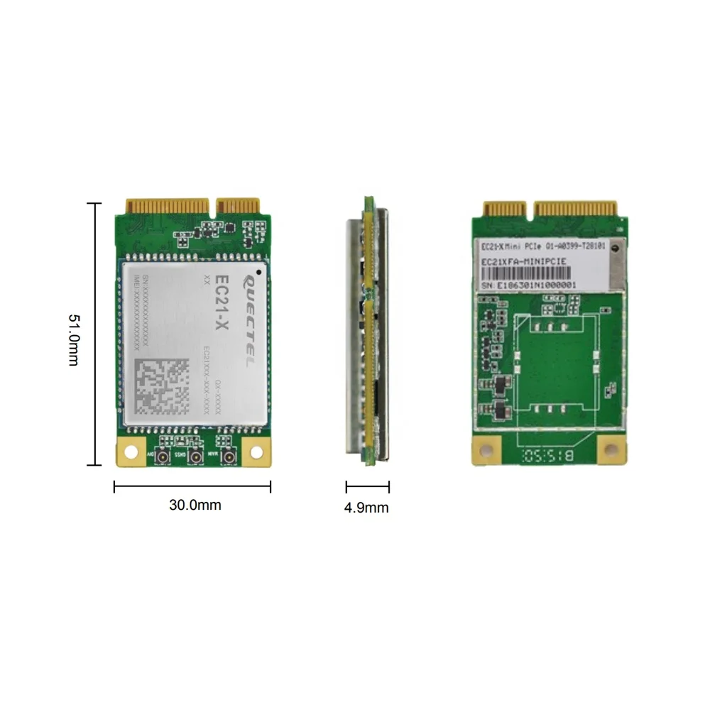 Quectel Ec21a Mini Pcie Wireless Module Lte Cat1 4g Lte Module For