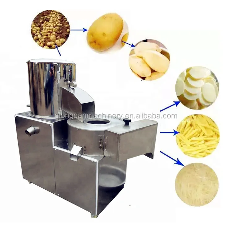 High Efficiency Commercial Food Processor Machine Automatic Electric Potato  Peeler Peeling - China Food Machine, Potato Peeler