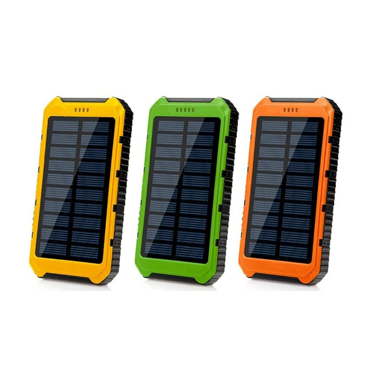 20000mAh Power Bank Waterproof LED Flashlight Solar Charger For Smart Phone Solar Power Bank - ANKUX.COM