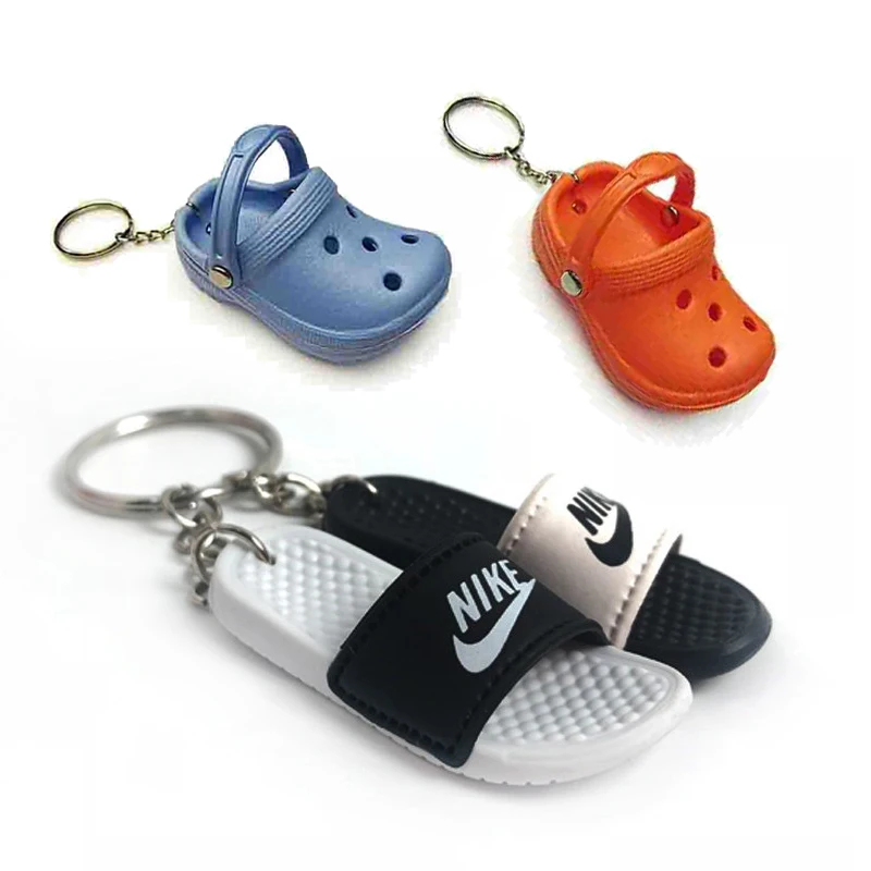 Cheap Mini Nike Slides Slipper Clog Crocs Shoe Charms Keychain Buy