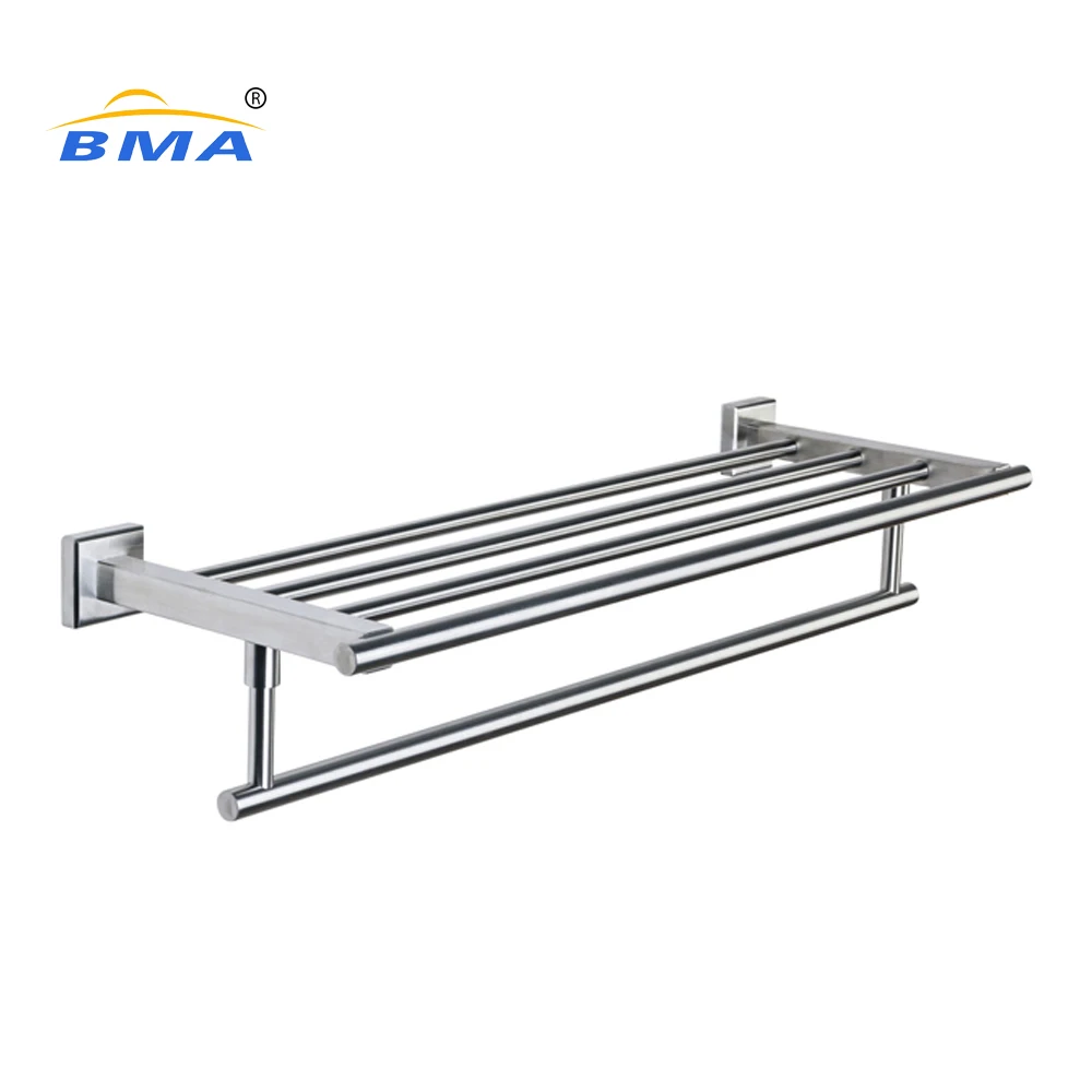 Wall Mounted Metal Bathroom Rack Shelf Wire Towel Bathroom Shelf Wire Rack Towel