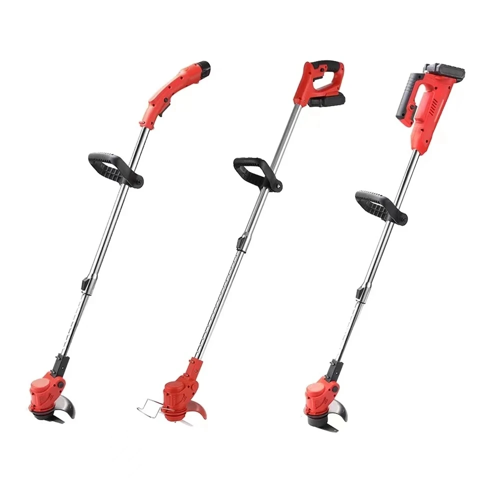 12v 21v Electric Folding Lawn Mower Low Noise Automatic Fast Cutting