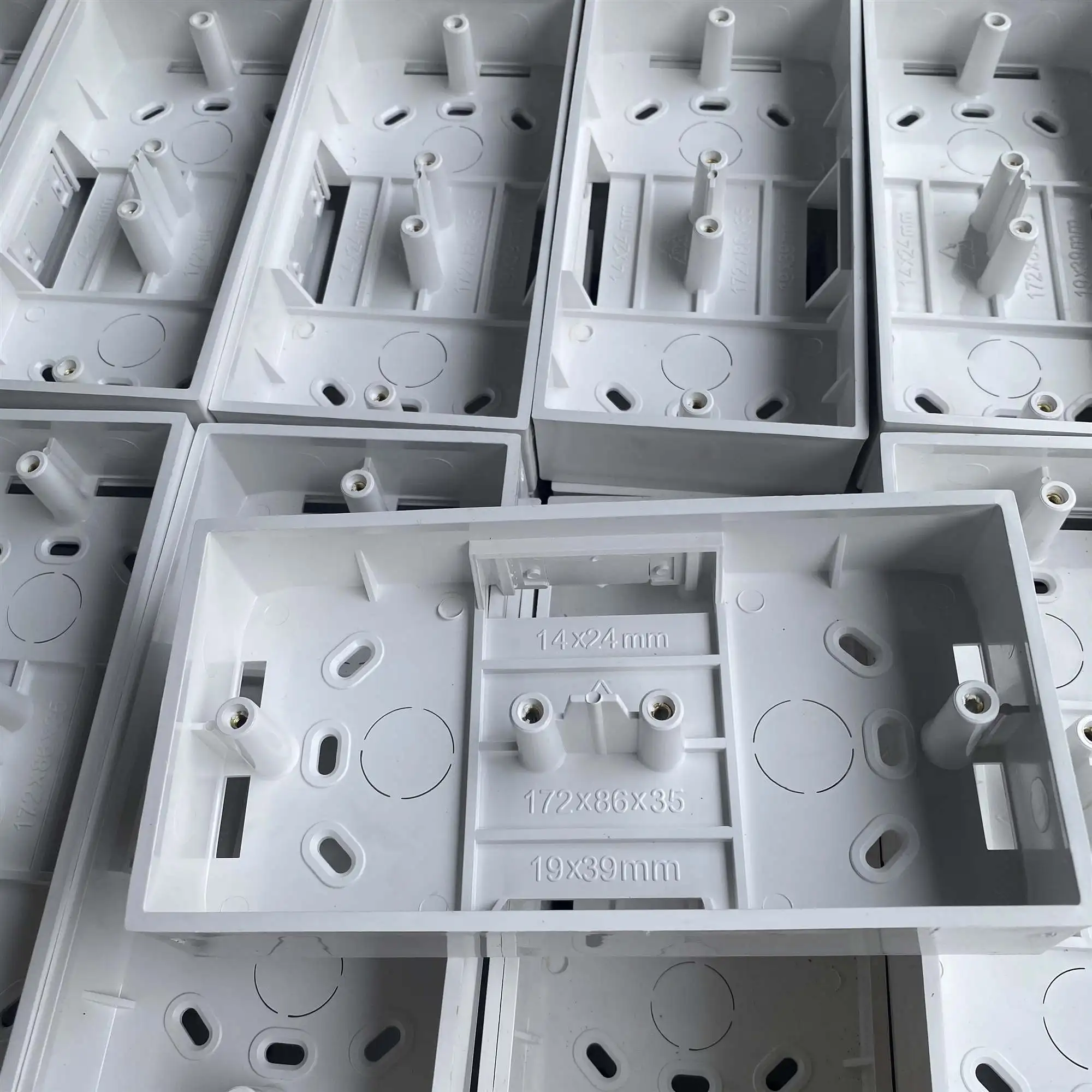 Electrical Pvc Junction Switch Box 86x86x35mm Buy Electrical Main