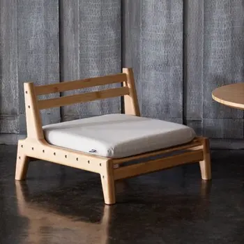 Bamboo Floor Chair For Living Room Meditation Bench With Cushion