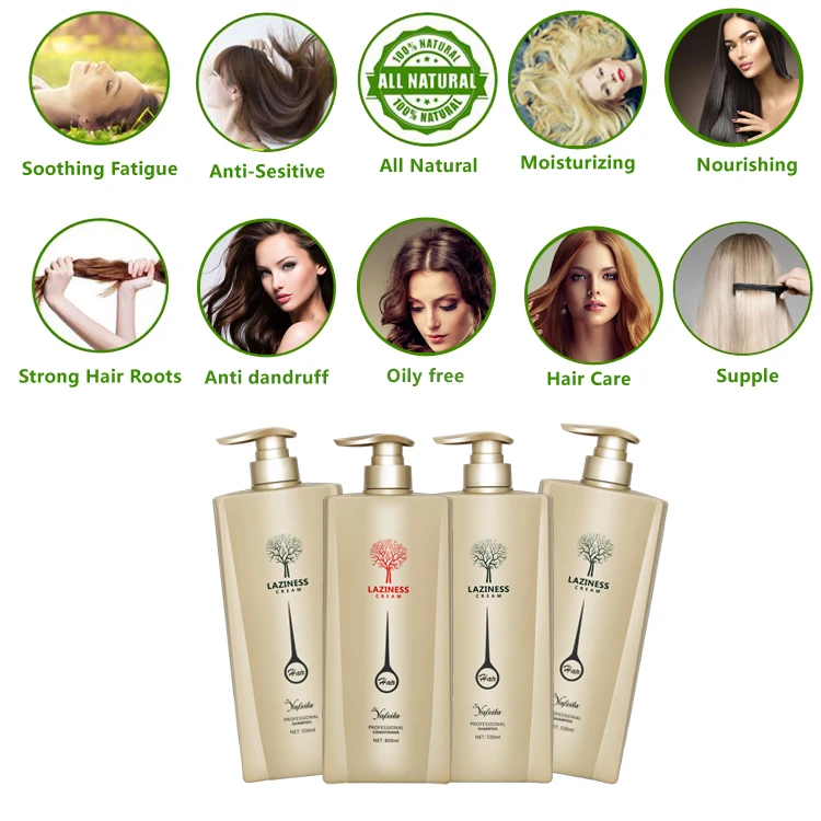 Hot Selling 16 Ounce Super Silky Smooth Hair Care Kit/anti Dandruff