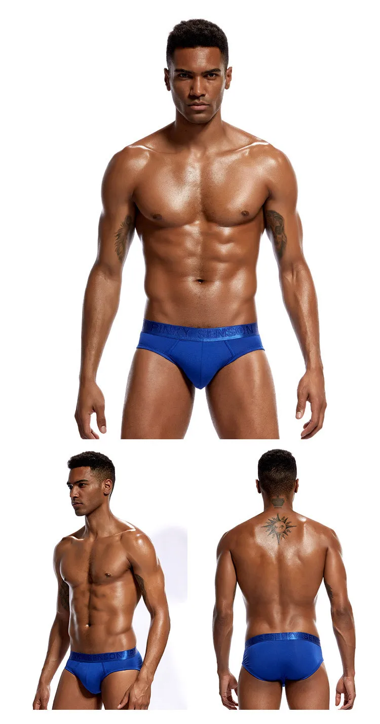 M-2XL promotional style pure color modal men bulge underwear wholesale|  Alibaba.com