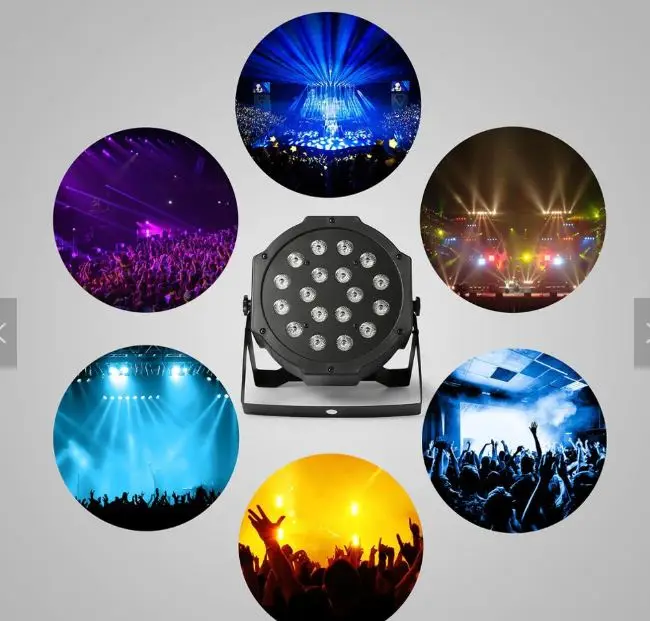 Amazon Hot Selling RGB Mini Stage Light Karaoke Remote Control Fashionable LED Laser Stage Light