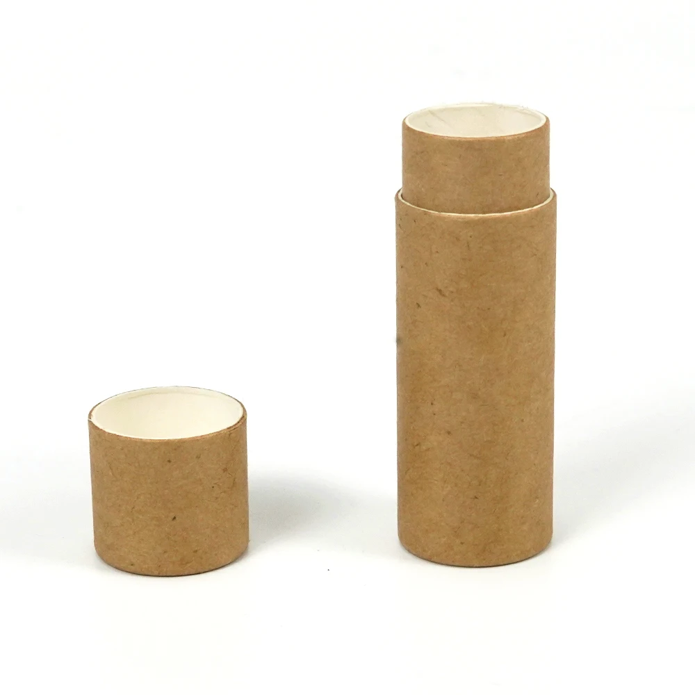 Cheaper Price 50g Cardboard Deodorant Lipstick Packaging Cylinder 55pc