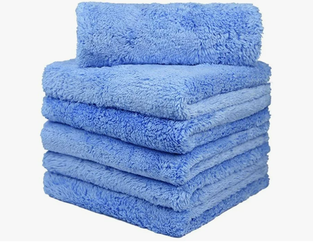 Car Microfiber Towel Edgeless Ultra Thick Edgeless Microfiber Car