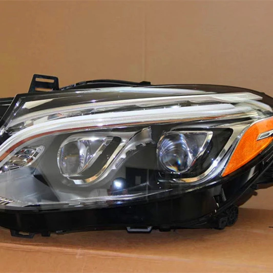 W166 LED Headlight for  Mercedes Benz GLE class 2015-2018  X166 USA type