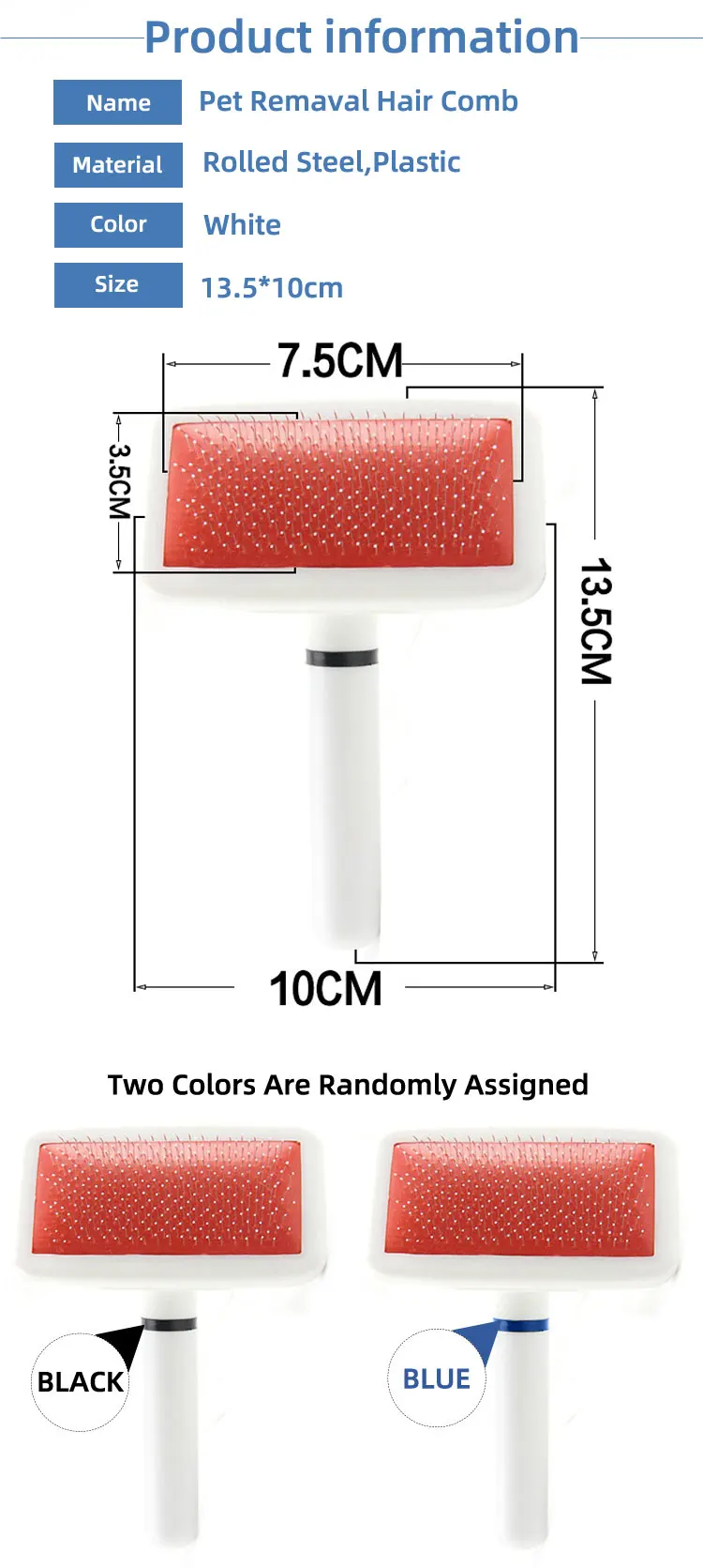 Newest cat grooming trimmer cat rubber curry wide tooth brushes best comb dog dematting tool for poodles