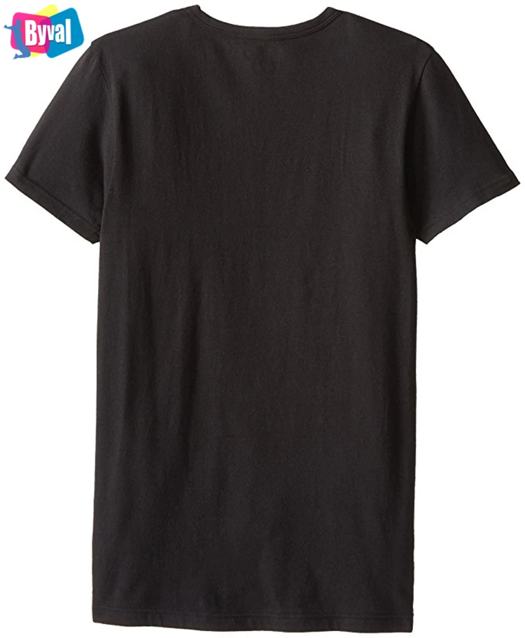 95 Cotton 5 Elastane Tshirt White T Shirt Custom Mens Undershirts V