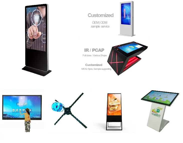 video-Ultra Thin Floor Stand LCD Screen Machine Android Advertising Digital Signage and Displays-ITA-1