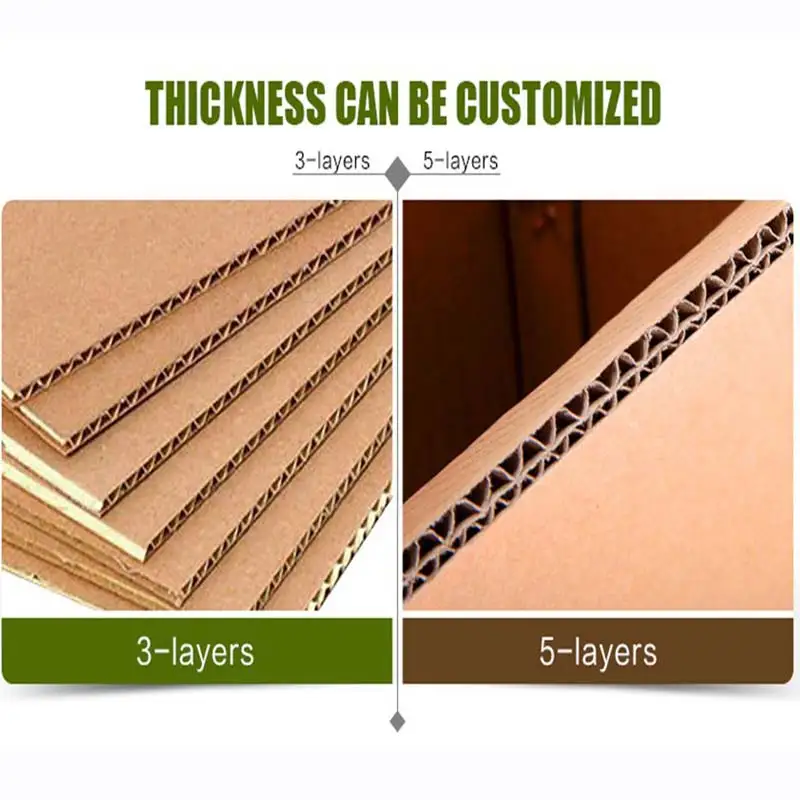 Customizable Ecofriendly Corrugated Cardboard Packaging Biodegradable