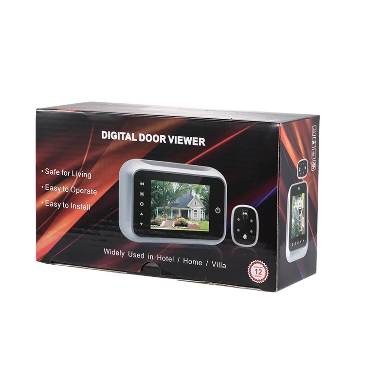 3.5 Inch Lcd Screen Video Hidden Ring Video Doorbell Camera For Solid Wod Door Buy Ring Video