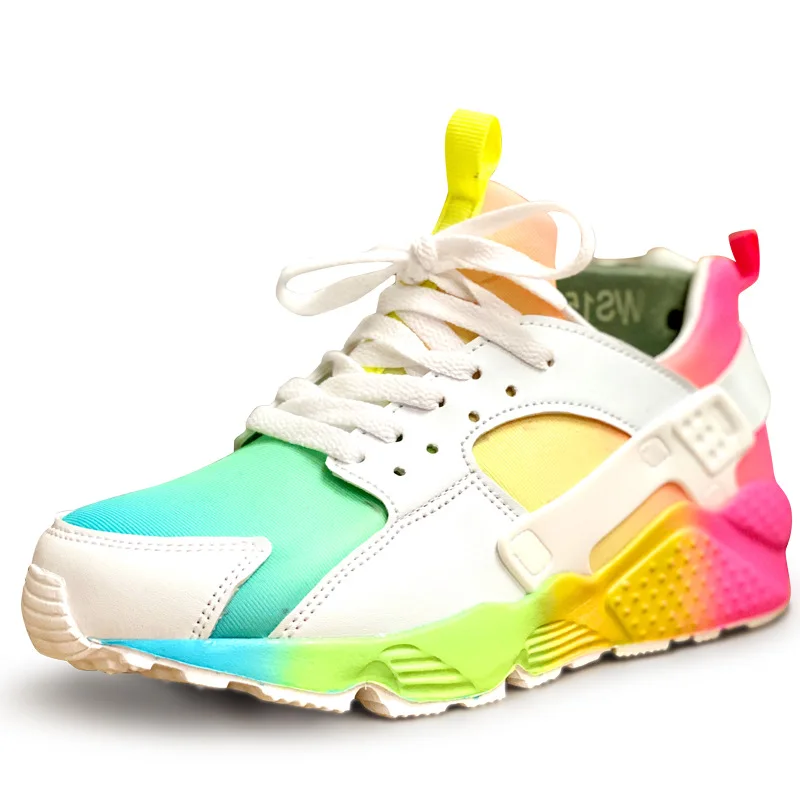 rainbow trainers ladies
