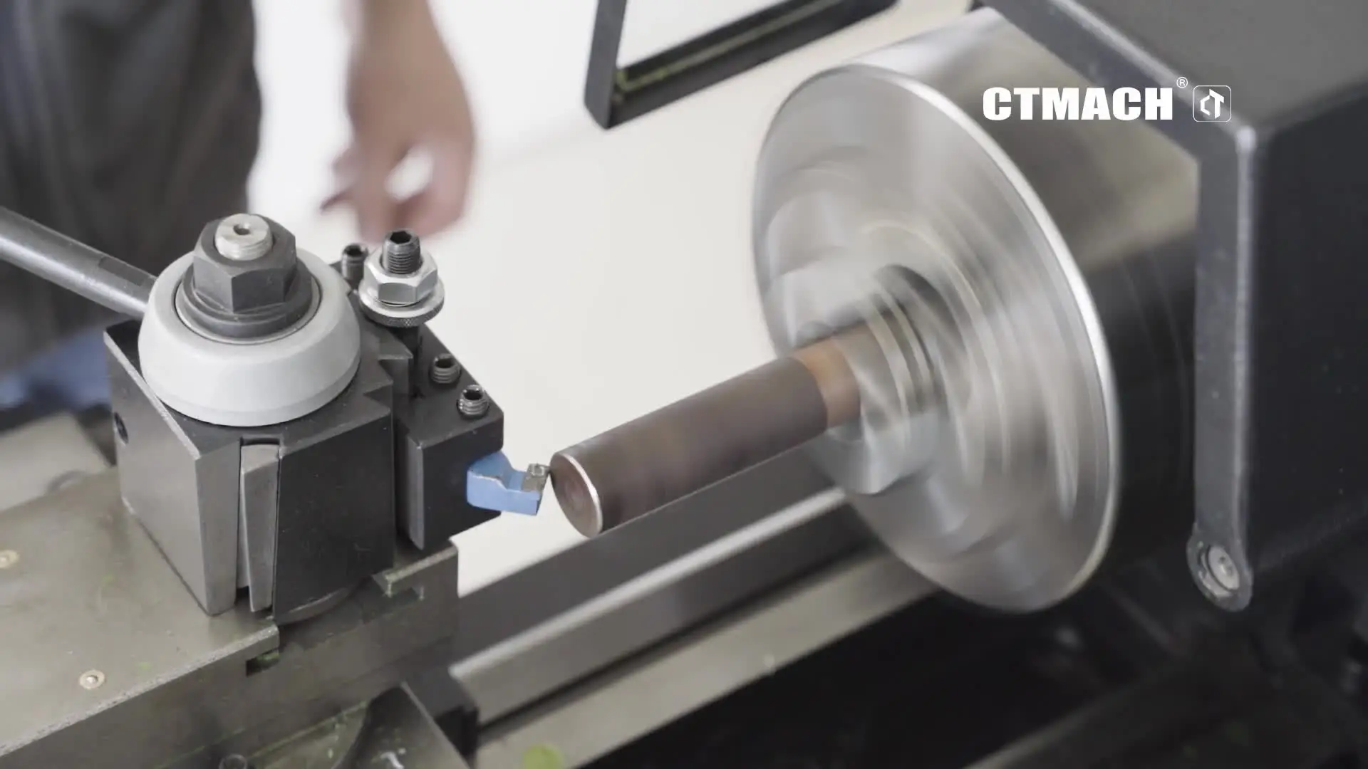 Cjm280ミニ手動旋盤CTC280CJM280クイックツールチェンジャーとデジタル