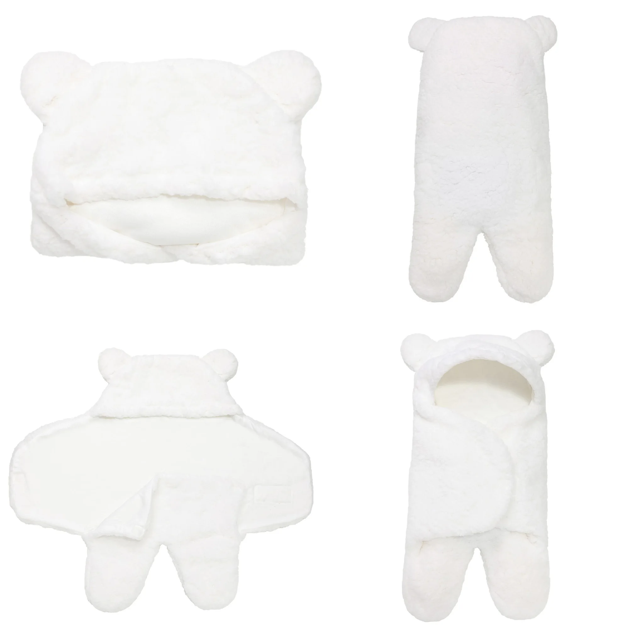 Ins Infant Children Super Soft Plush Lamb Wool Blankets Sleeping Bags Buy Blankets Sleeping