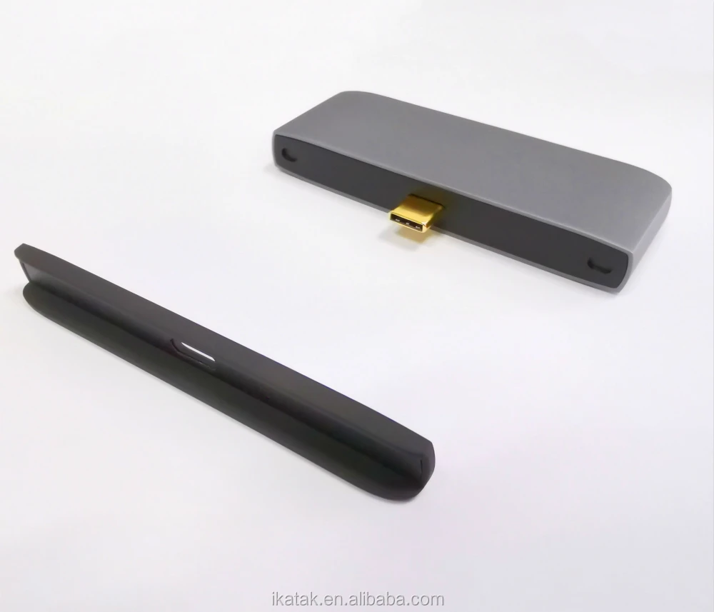 4 in1 USB-C Adapter with Compact Magnetic Holder USB Type C hub for iPad