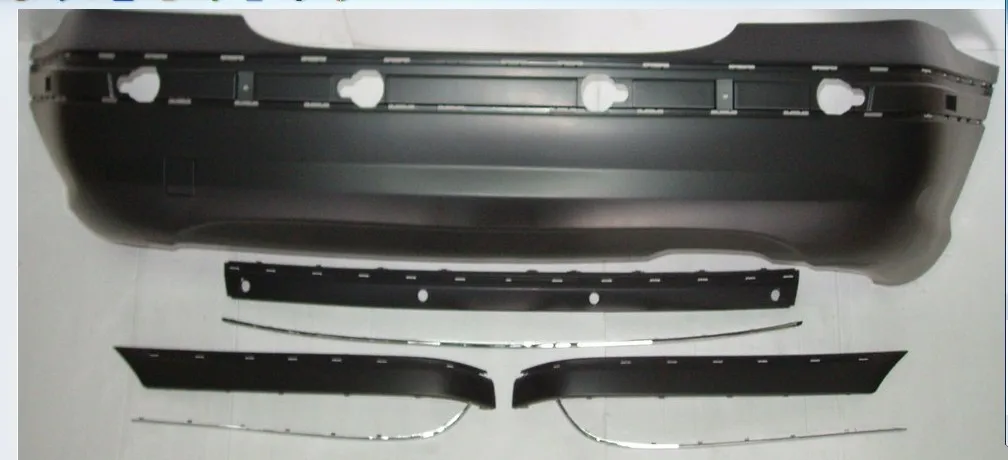 Rear Bumper for W203 With or Without Hole 2000 2001 2002 2003 2004 2005 ...