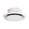 High Quality Air Conditioning Parts Adjustable Plastic Round High Ceiling Air Diffuser Connected with Air duct