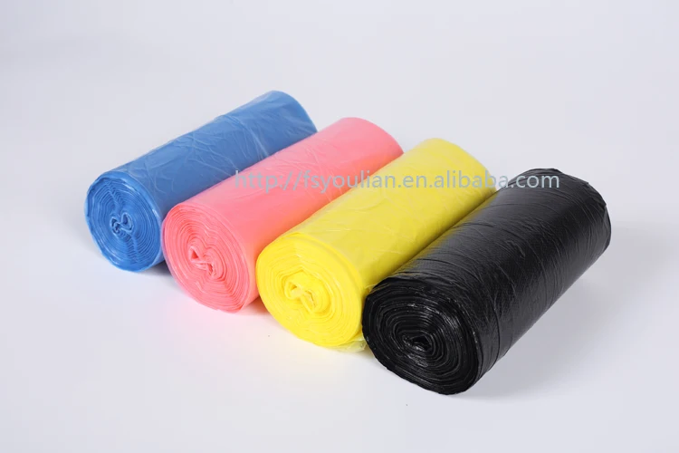 Hdpe/ldpe Trash Can Liners Hs Code For Plastic Garbage Bag With