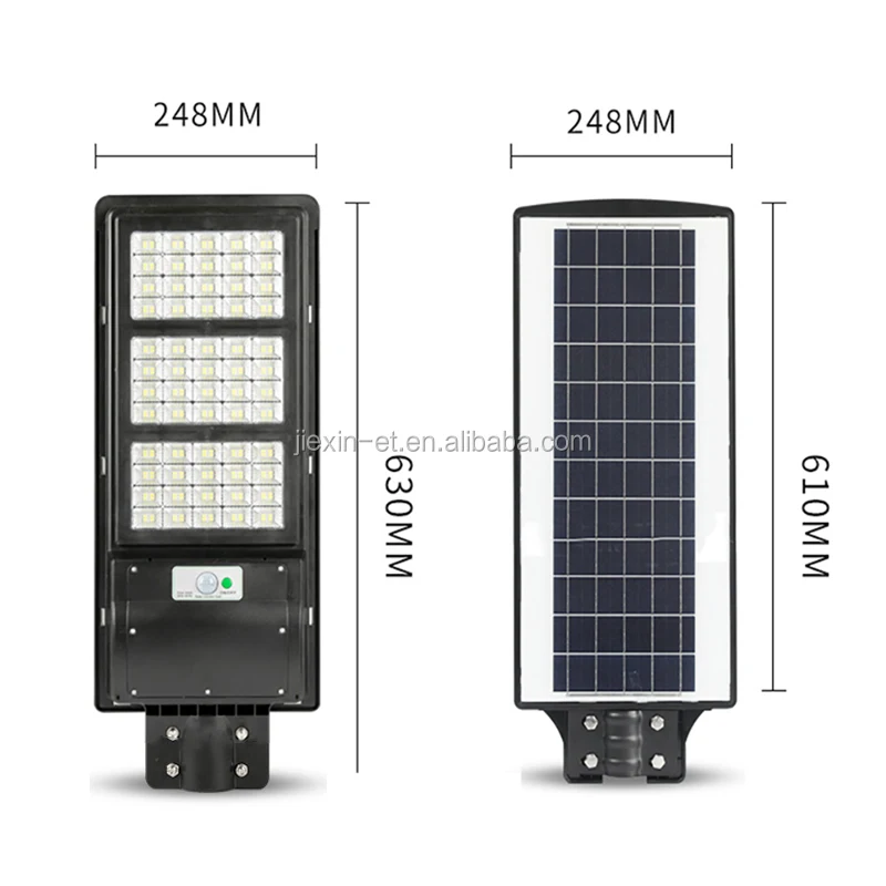 High Efficiency IP65 Solar Panel 90W150W 200W Integrated All In One Led Solar Street Light